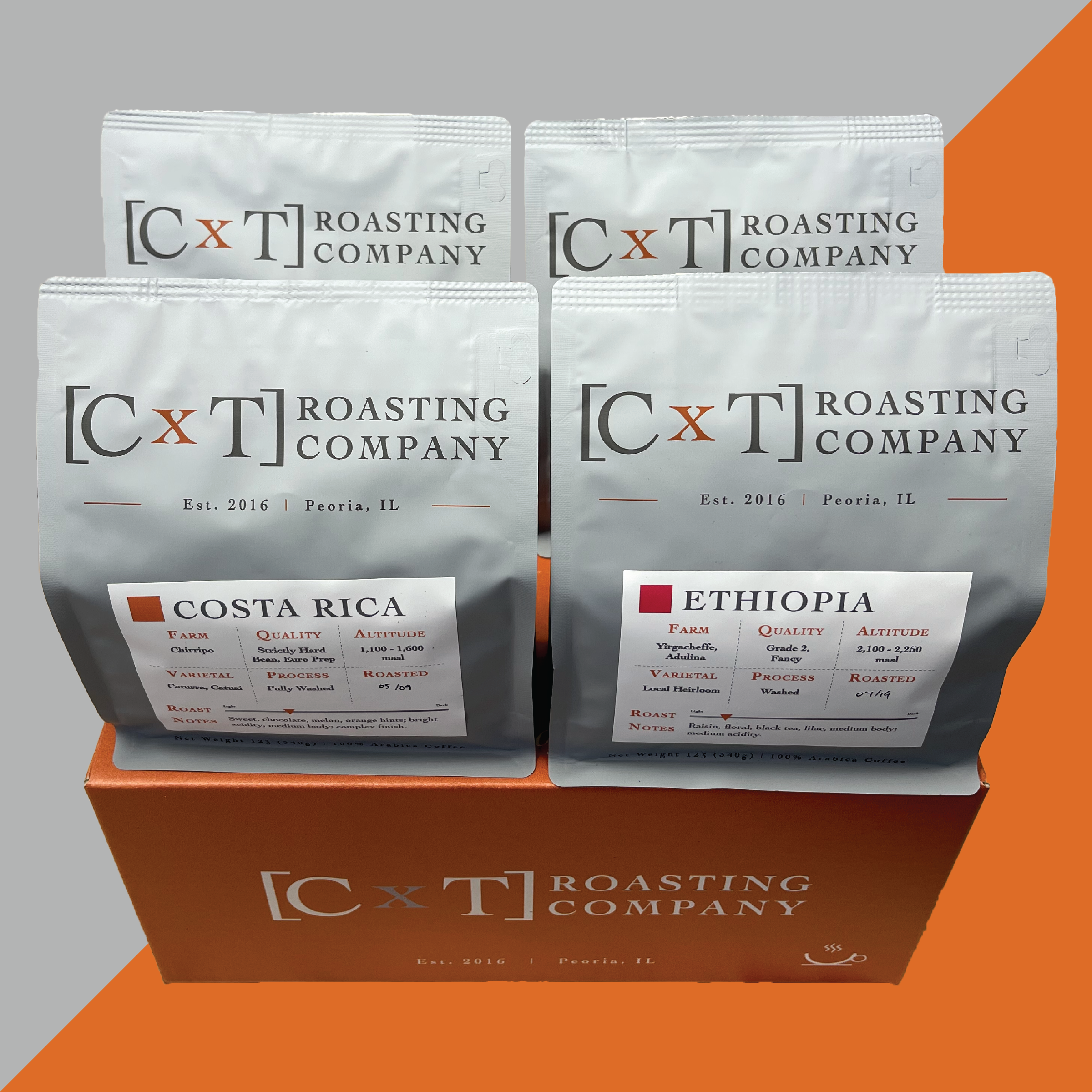 CxT] Quad Box | CxT Roasting Company